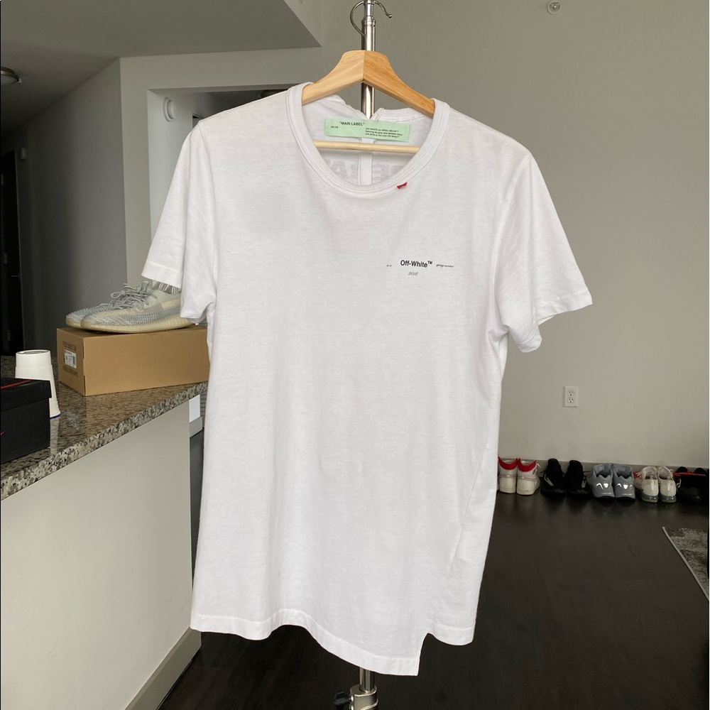 2018 Limited Off White Tee Split Design